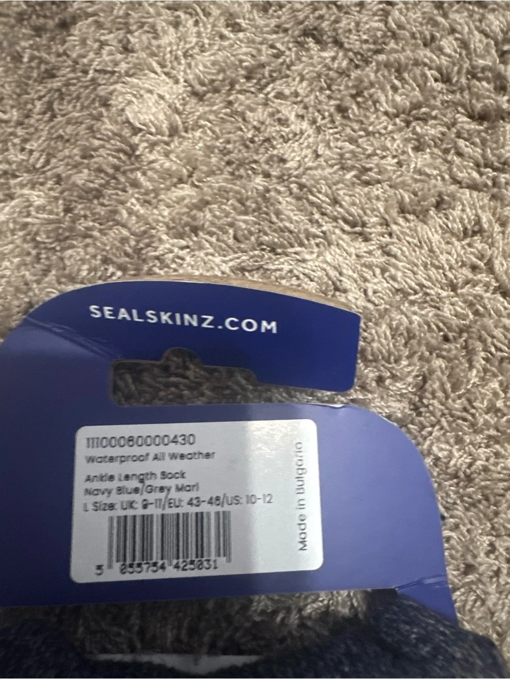 Sealskinz ankle length sock